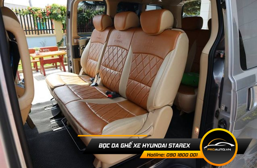 Lợi ích của bọc ghế da Hyundai Starex