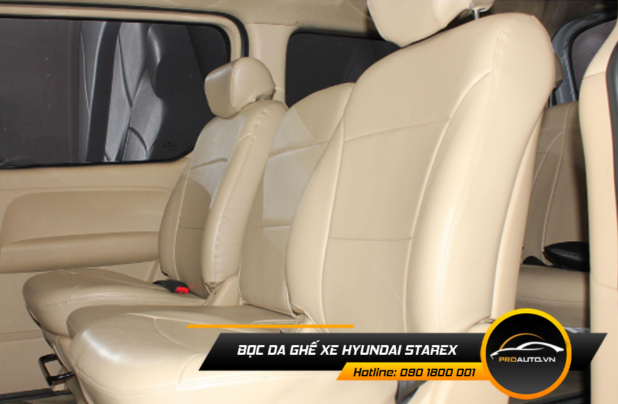 Cách bảo dưỡng ghế da xe hơi Starex