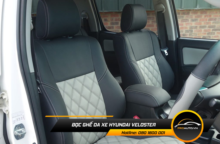 Cách bọc ghế da Hyundai Veloster