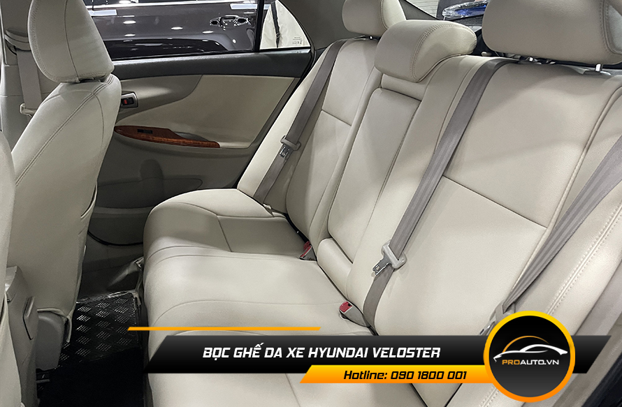 Kinh nghiệm bọc ghế da ô tô Hyundai Veloster