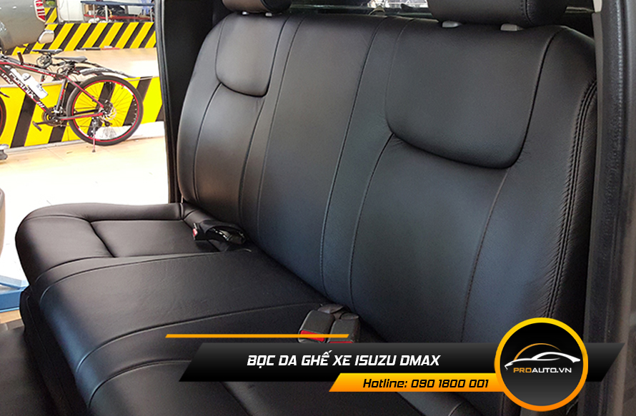 Bọc ghế da xe Isuzu Dmax