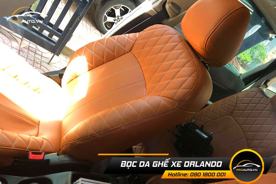 Cách bọc ghế da xe ô tô Orlando