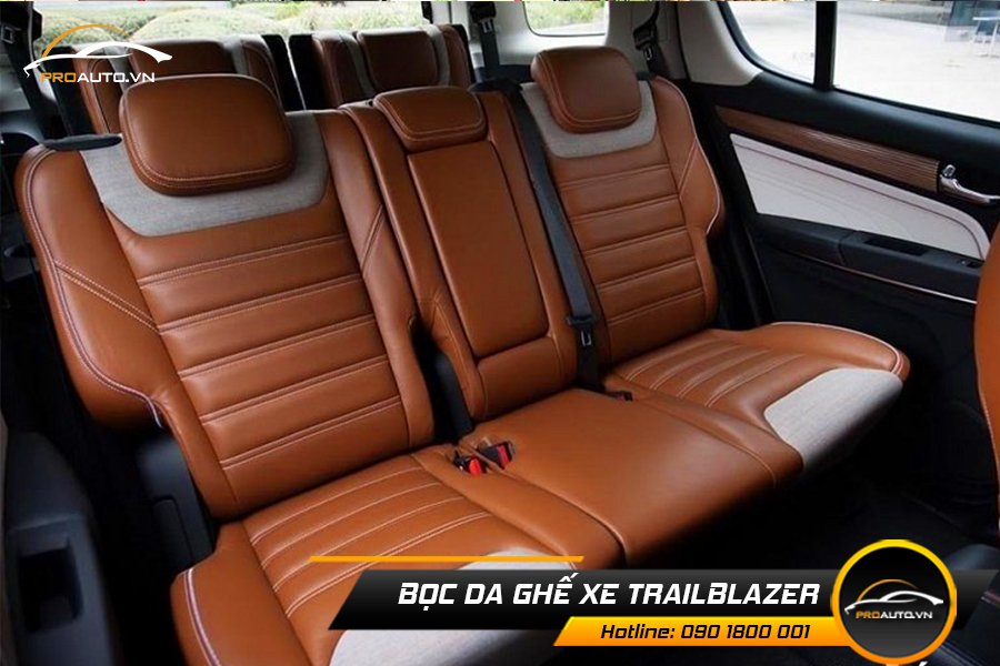 Cách bọc ghế da xe ô tô Trailblazer