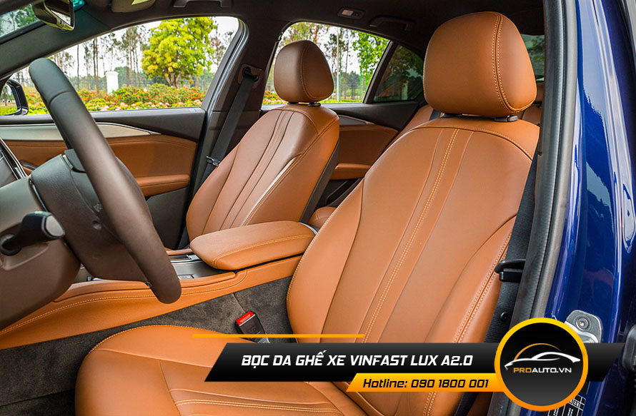 Tại sao phải bọc ghế da Vinfast Lux A2.0