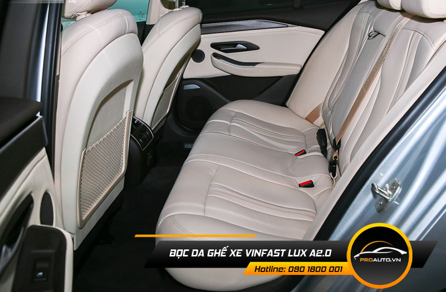 Kinh nghiệm bọc ghế da ô tô Vinfast Lux A2.0