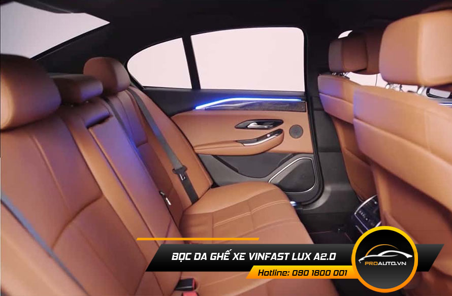 Cách bảo dưỡng ghế da xe hơi Vinfast Lux A2.0