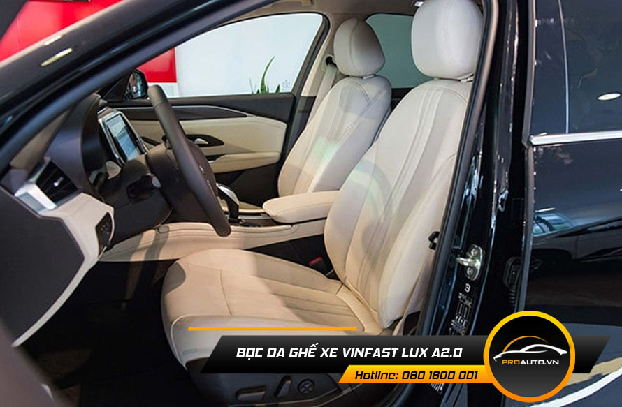 Bảng giá bọc ghế da ô tô Vinfast Lux A2.0 2021