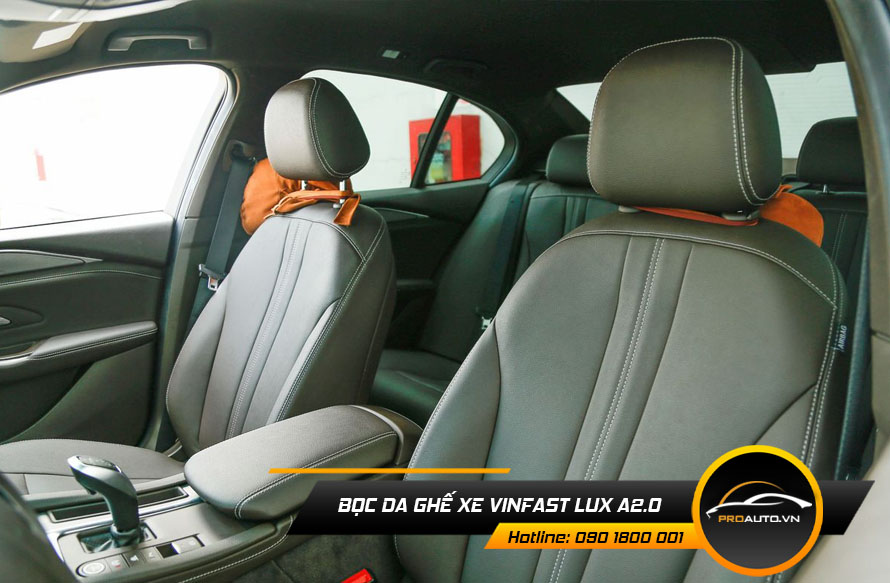 Cách bọc ghế da Vinfast Lux A2.0