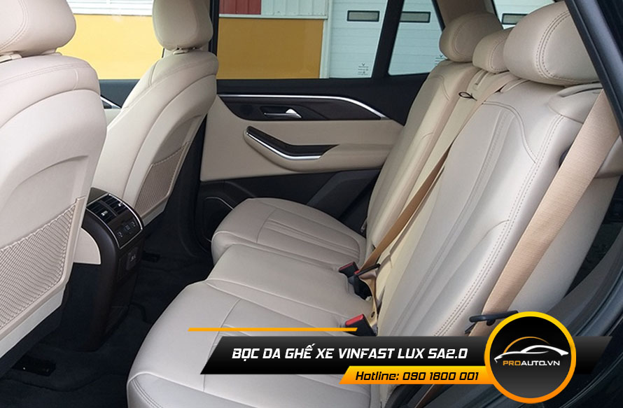 Lợi ích của bọc ghế da Vinfast Lux SA2.0