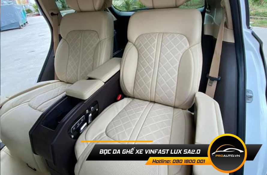 Tại sao phải bọc ghế da Vinfast Lux SA2.0