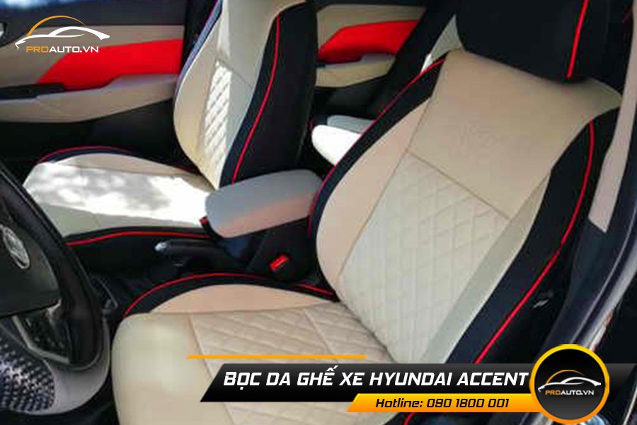 Bọc ghế da ô tô Hyundai Accent