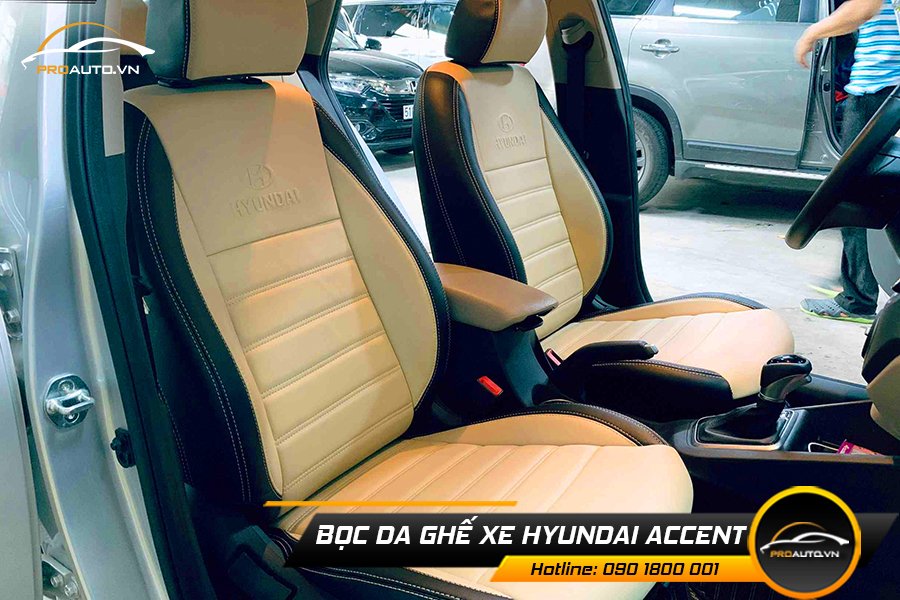 Cách bảo dưỡng ghế da xe hơi Accent