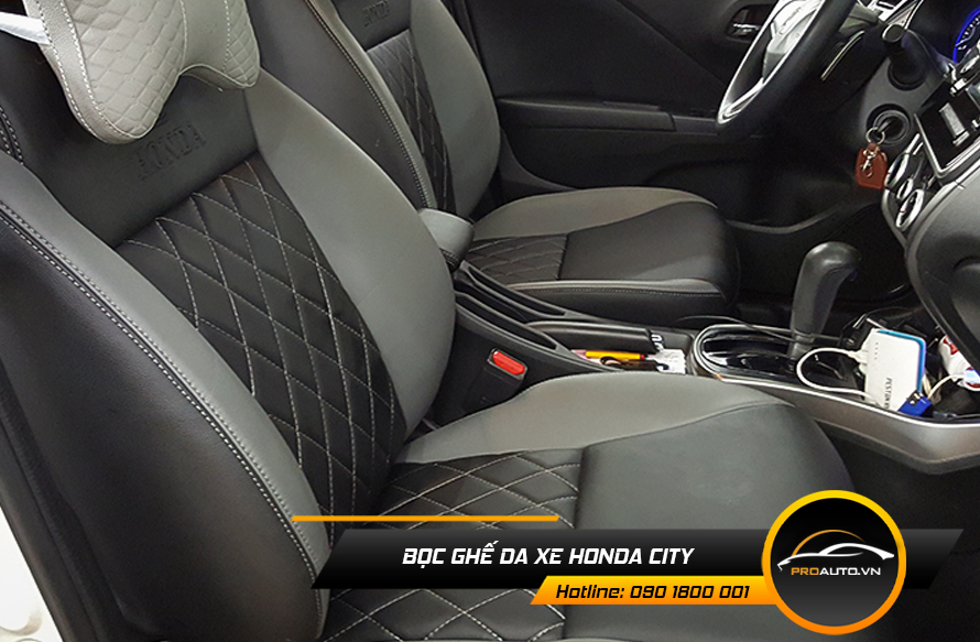 Các loại da bọc ghế ô tô Honda City