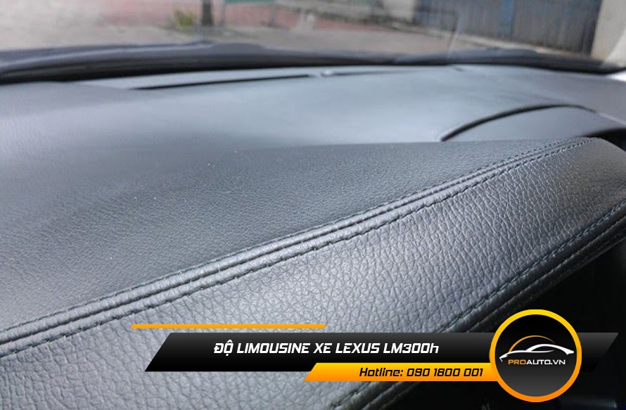 Bọc da taplo xe Lexus LM300h