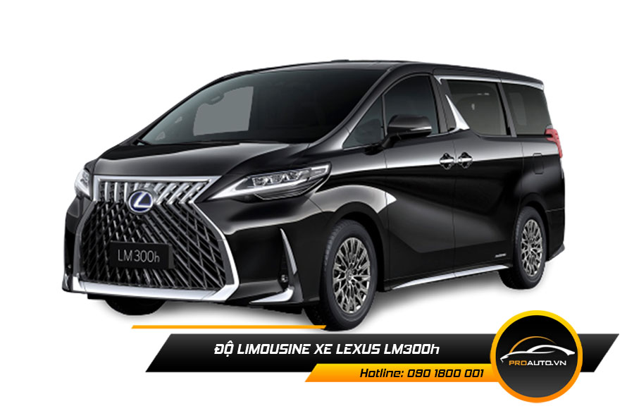 Độ ghế Limousine Lexus LM300h