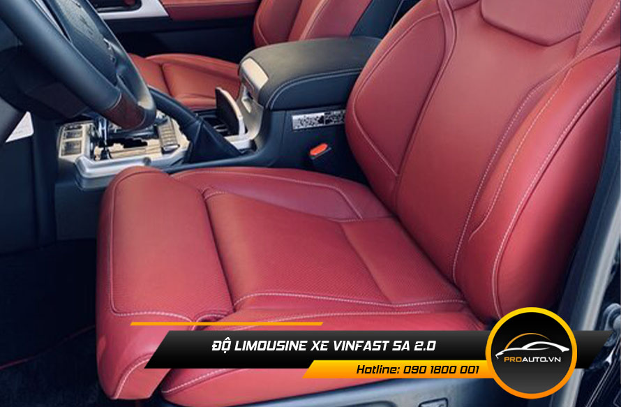 Độ ghế Limousine VinFast Lux A2.0