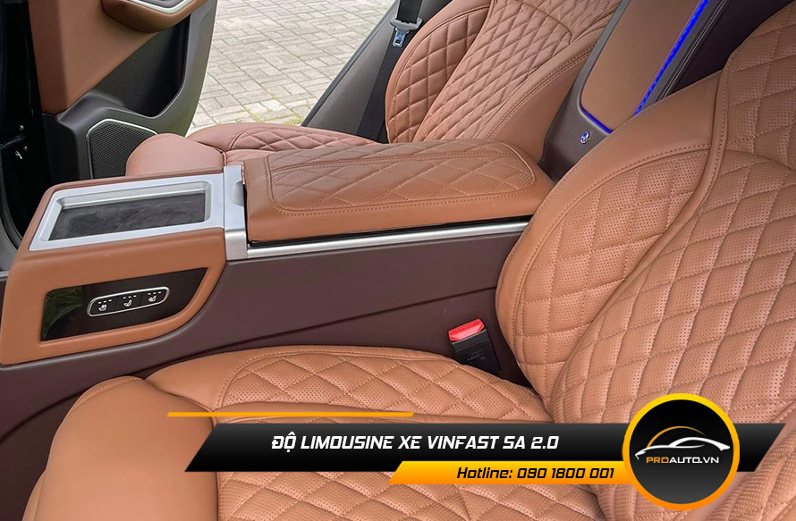 Độ ghế Limousine VinFast Lux A2.0