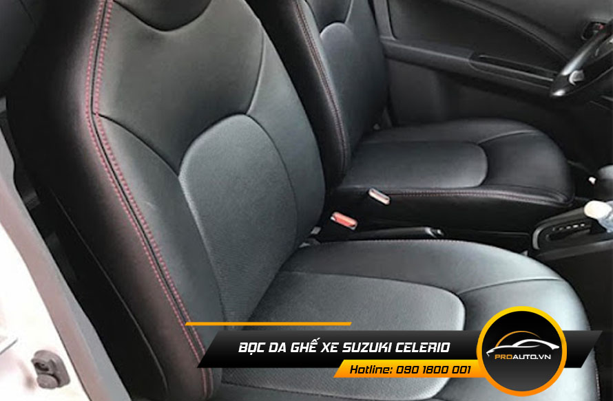 Cách bọc ghế da Suzuki Celerio