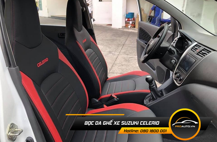 Các loại da bọc ghế da Suzuki Celerio