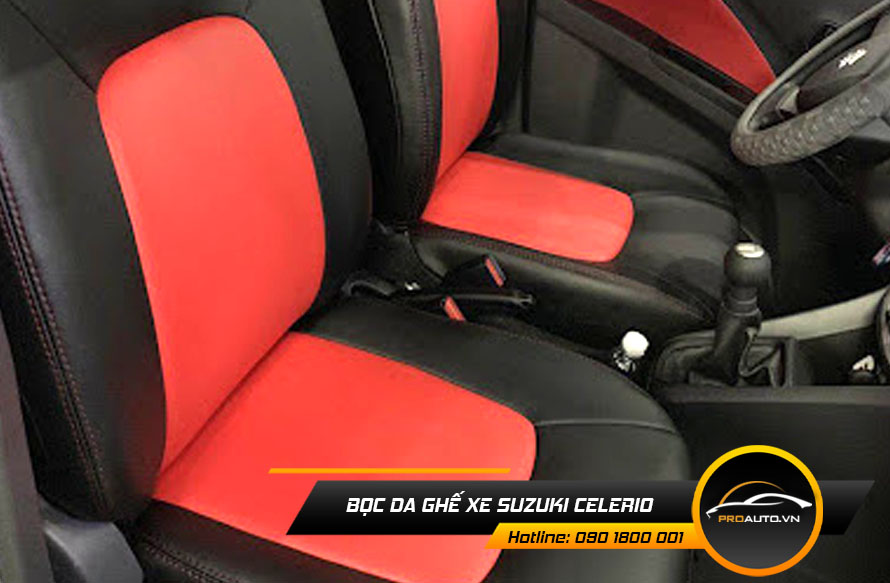 Cách bảo dưỡng ghế da xe hơi Suzuki Celerio