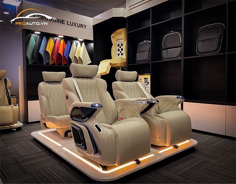 Mẫu ghế Limousine Crystal 2.0 