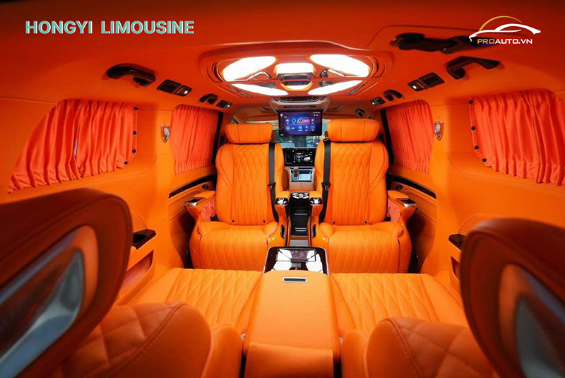 Mẫu ghế Limousine Crystal 3.0 
