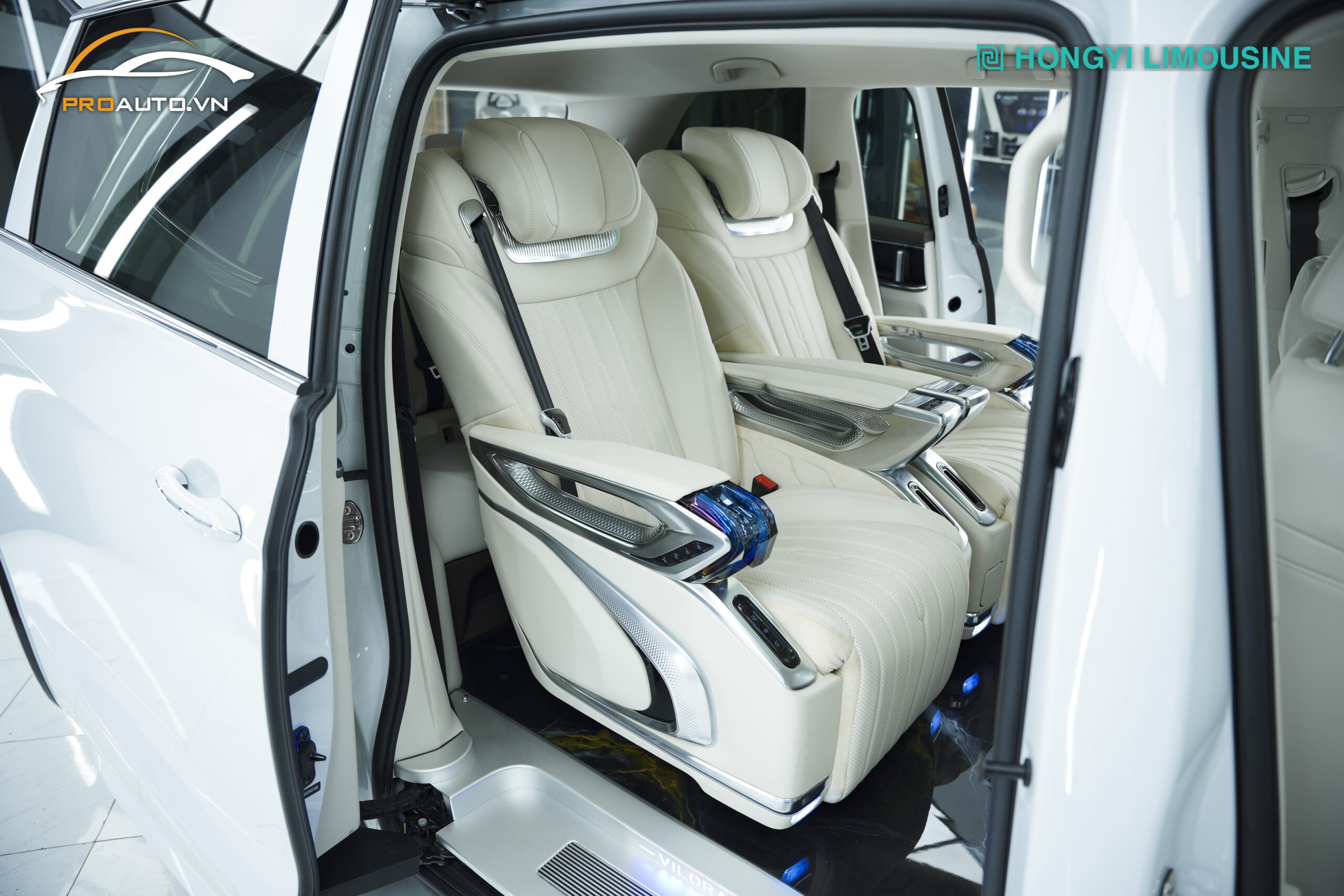 Mẫu ghế Limousine Crystal 4.0 Pro
