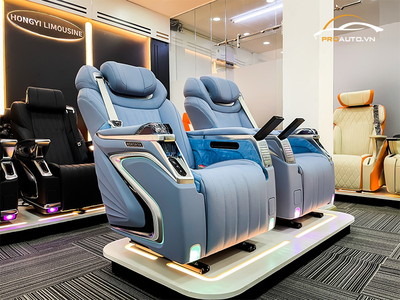 Mẫu ghế Limousine Crystal 5.0