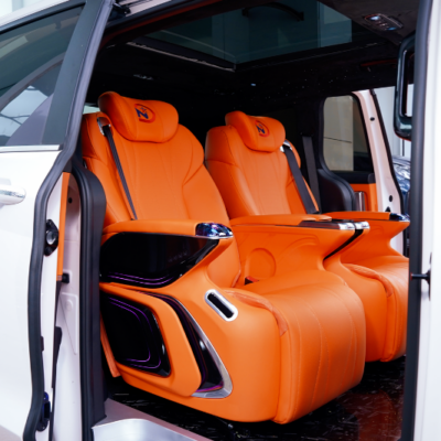 Mẫu ghế Limousine HongYi Crystal 2.0 PLus độ ghế Limousine Ford Explorer