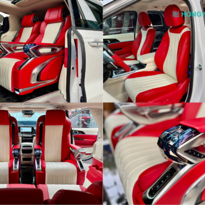 mau xe carnival do limousine mau do trang 1