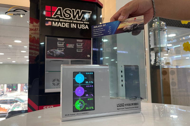 Máy test phim cách nhiệt uy tín tại PROAUTO.VN