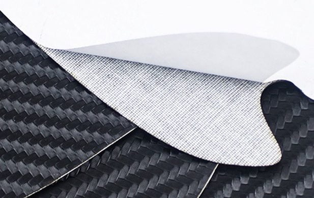 Bề mặt phủ vân carbon