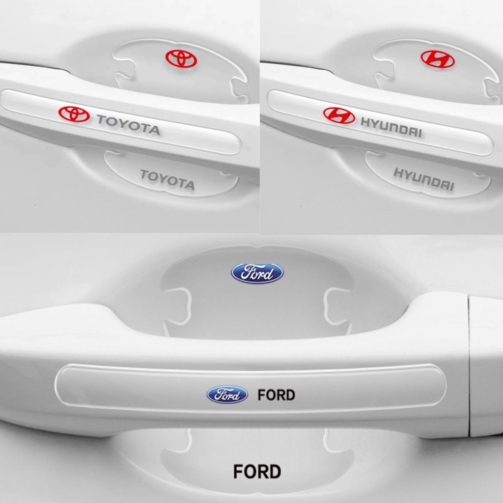 Bộ dán chống xước hõm cửa xe ô tô