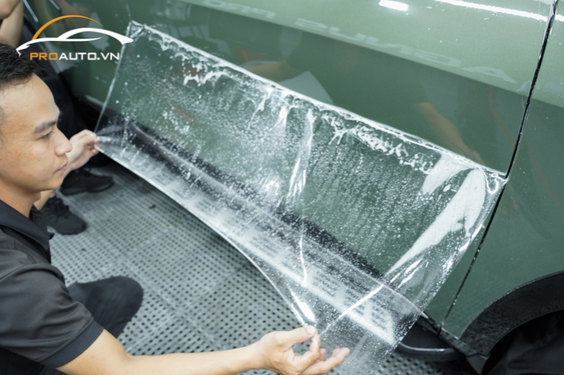 Một số lưu ý mà chủ xe cần biết khi dán phim PPF xe Toyota Vios