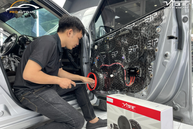 Nâng cấp âm thanh Vibe cho xe Honda City tại PROAUTO.VN 