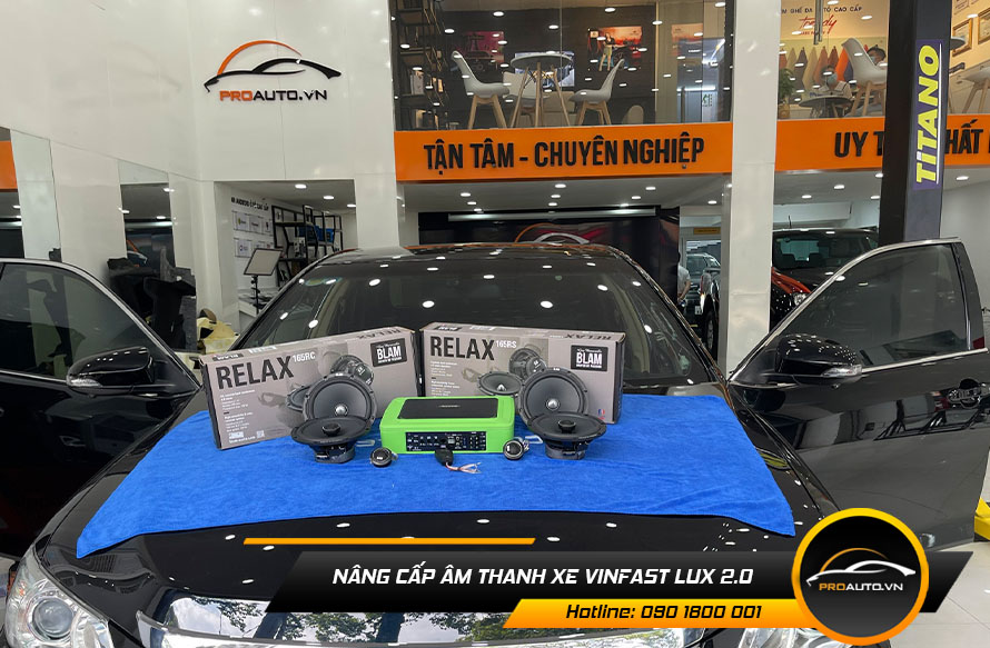 Kinh nghiệm nâng cấp âm thanh Vinfast Lux A2.0