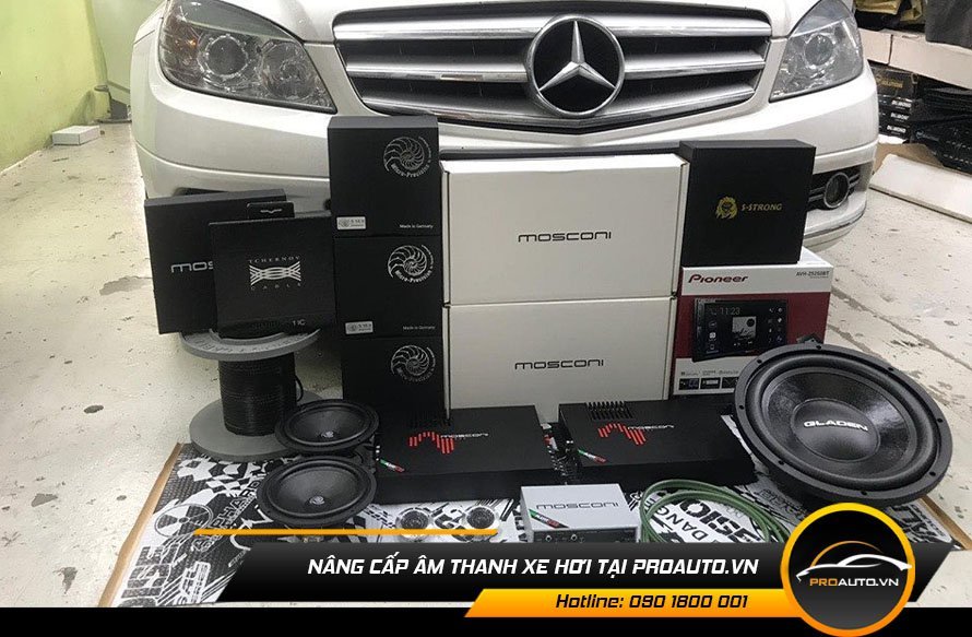Nâng cấp âm thanh ô tô chuyên nghiệp tại Proauto.vn