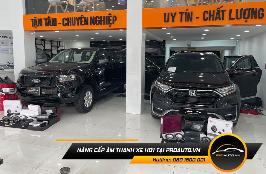 Nâng cấp âm thanh ô tô chuyên nghiệp tại Proauto.vn