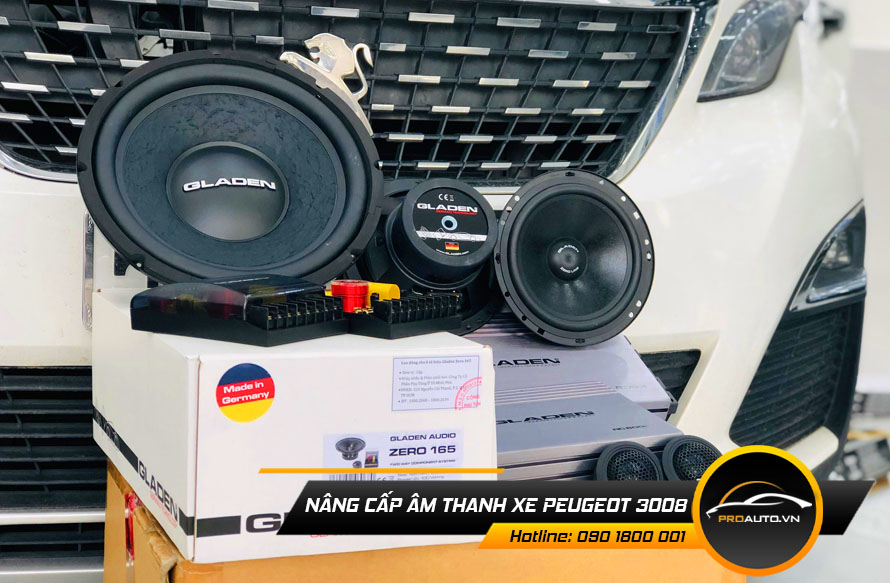 Độ Âm Thanh Xe Peugeot 3008