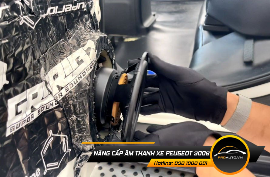 Kinh nghiệm nâng cấp âm thanh xe Peugeot 3008