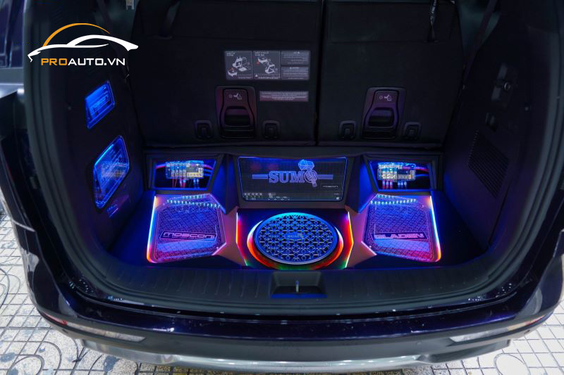 Nâng cấp âm thanh xe Sedona