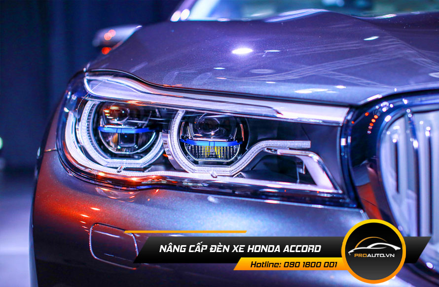 Độ đèn xe Honda Accord