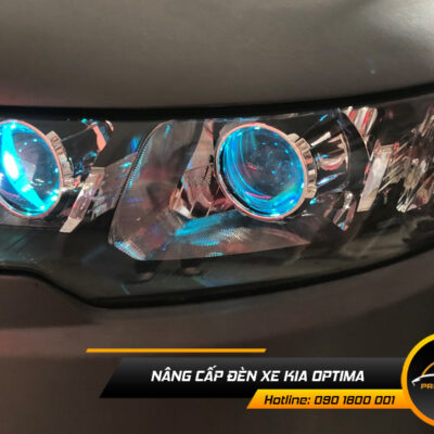 nang cap den xe kia optima 1