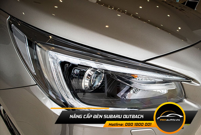 nang cap den xe subaru outback