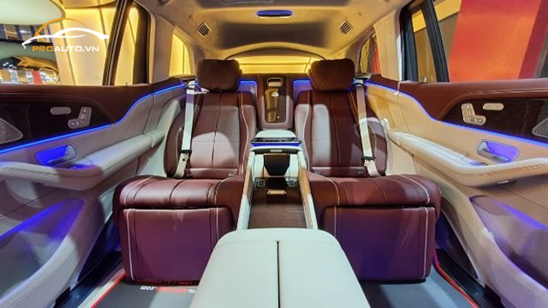 Nâng cấp ghế Mercedes-Benz GLS450 độ Maybach