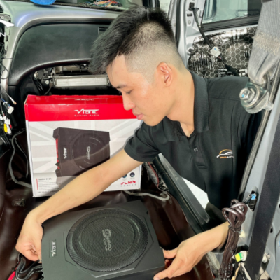 nang cap loa subwoofer slickc10a v0 cho xe honda city 1