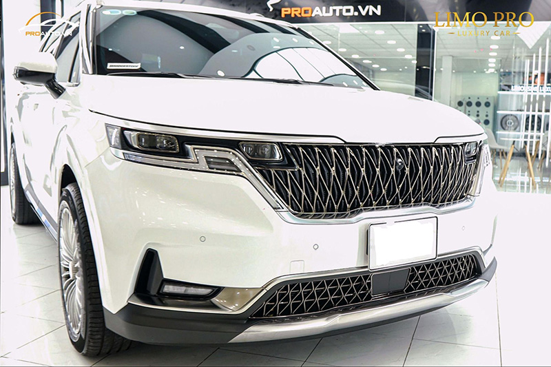 Nâng cấp mặt Ca lăng xe Sedona