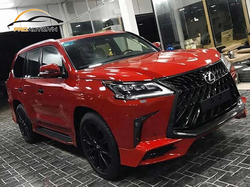 Nâng đời xe Lexus LX570