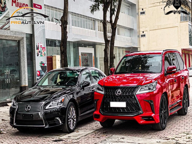 Nâng đời ô tô Lexus LX570