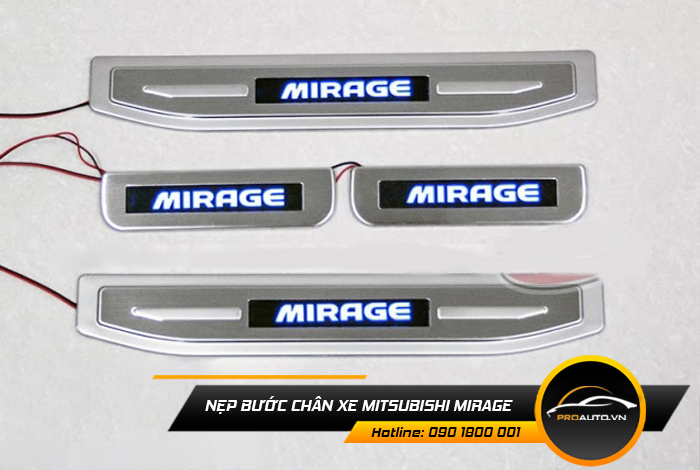 nep buoc chan xe mitsubishi Mirage